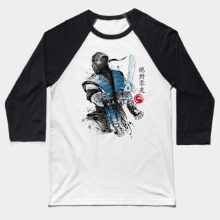 Ice Warrior sumi-e Baseball T-Shirt